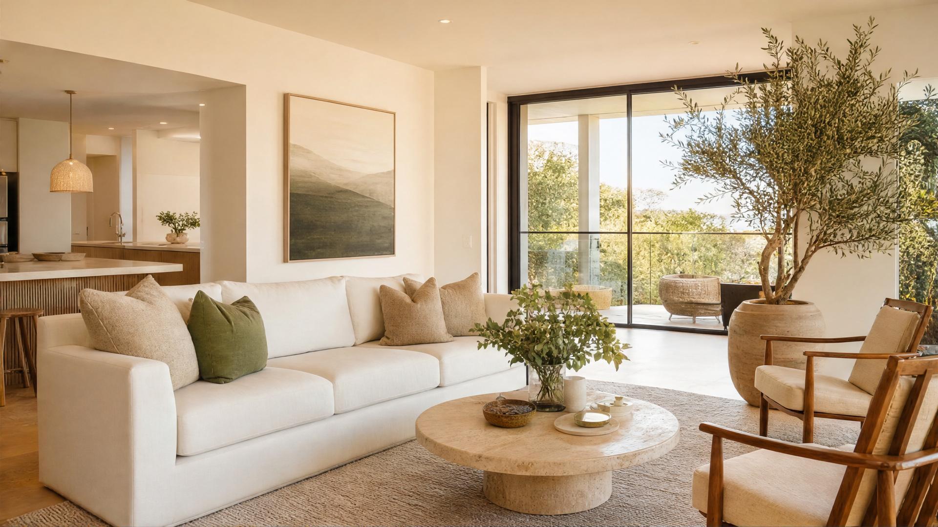Elegant living room interior
