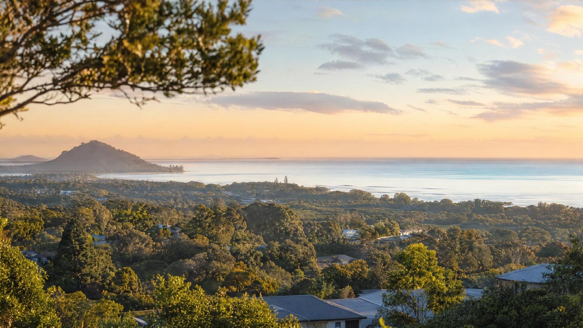 Sunshine Coast hinterland landscape